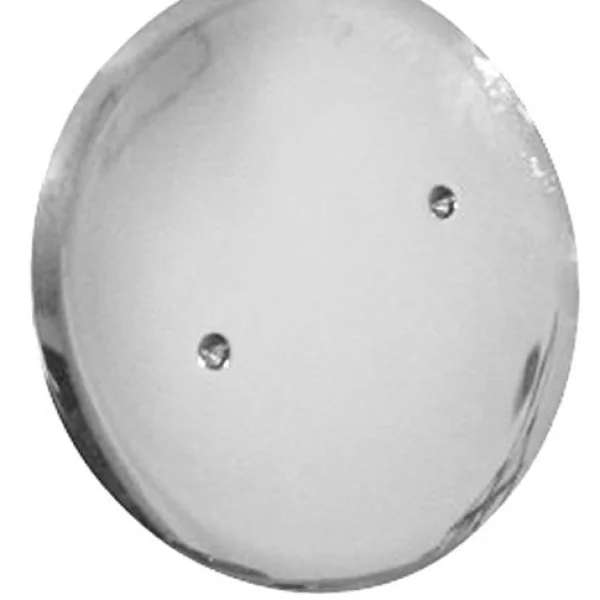 Tampa Metalica Sifão Crom. Aba Larga 90mm