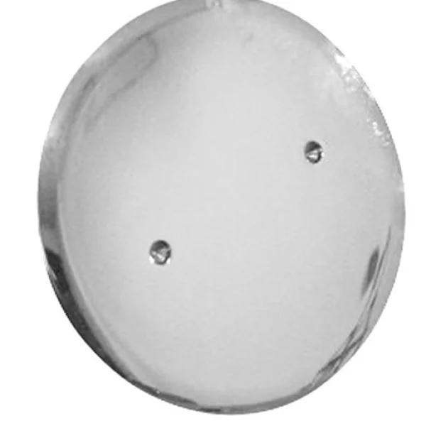 Tampa Metalica Sifão Crom. Aba Larga 125mm