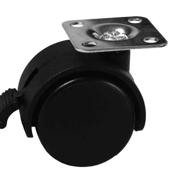 Roda / Rodizio p/Mobil.c/Prato Girat./Travão 40