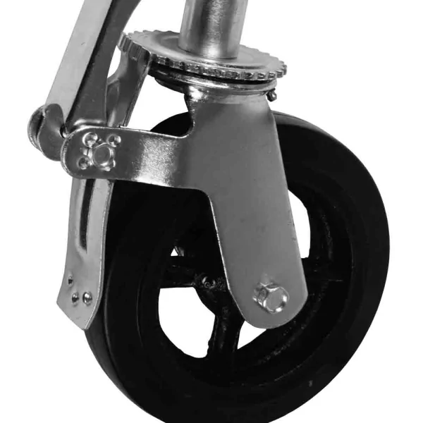 Roda Andaime com Travão Borracha 