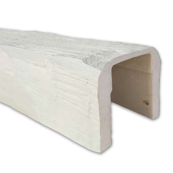 VIGA IMITAÇÃO DE MADEIRA REAL 19X17 BRANCA - 2M