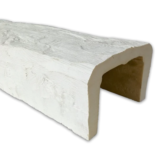 VIGA IMITAÇÃO DE MADEIRA REAL 20X13 BRANCA - 2M